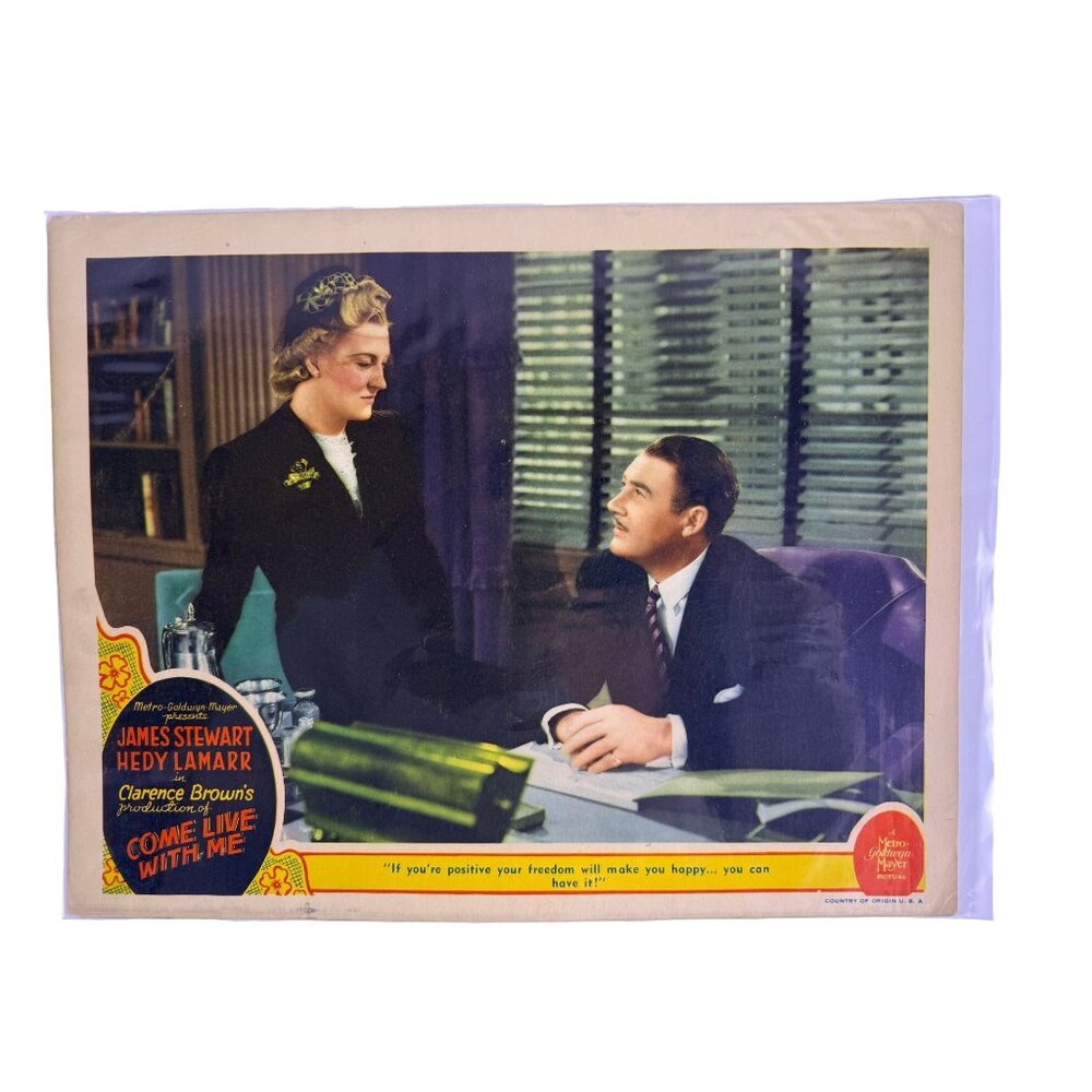 1940s Original Movie Lobby Cards Lot Classic Hollywood Ingrid Bergman Grable - Picture 4 of 12